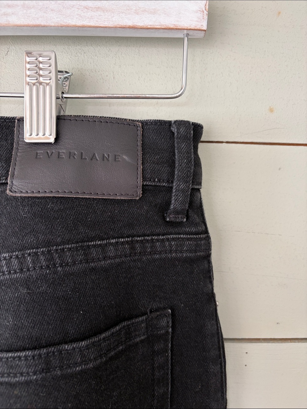 Everlane The Way-High Jean – Black (Size 30) 🖤 - Picture 6 of 8